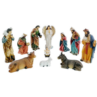 Nativity Scenes Statue New Coming Design Christmas Set 8.8"