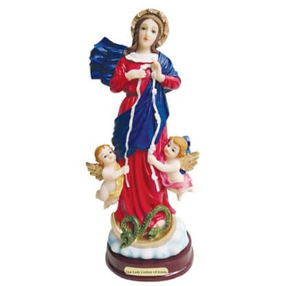 Nuestra SeÑora Undoer de Nudos 9"