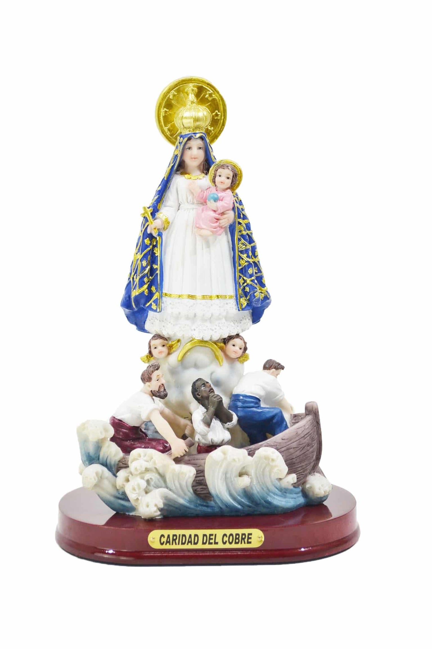 Our Lady of Charity Statue Caridad del Cobre Estatua 6"