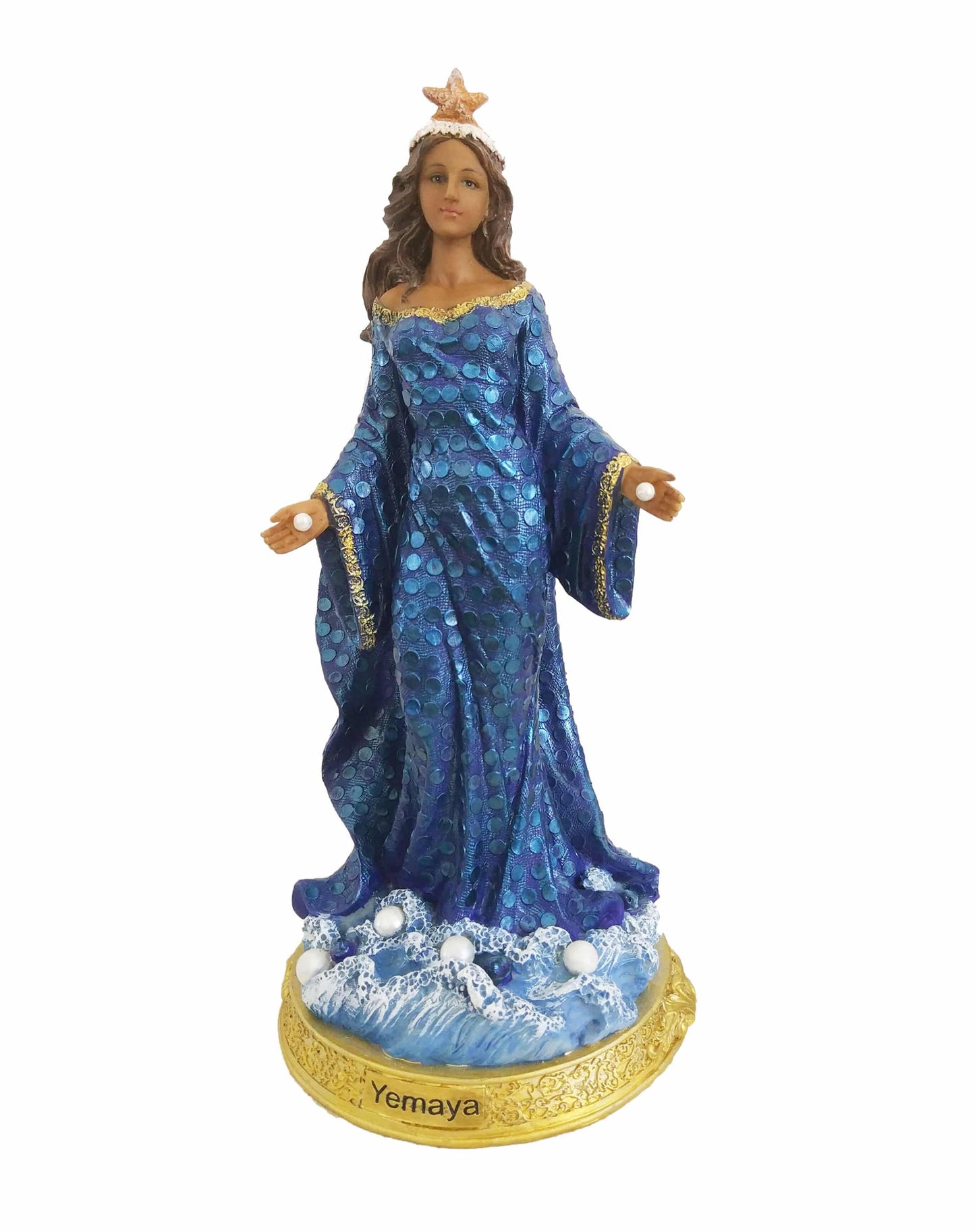 Orisha Yemaya Statue Mermaid 8"