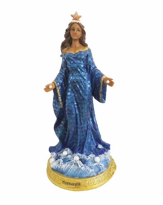 Orisha Yemaya Statue Mermaid 8"