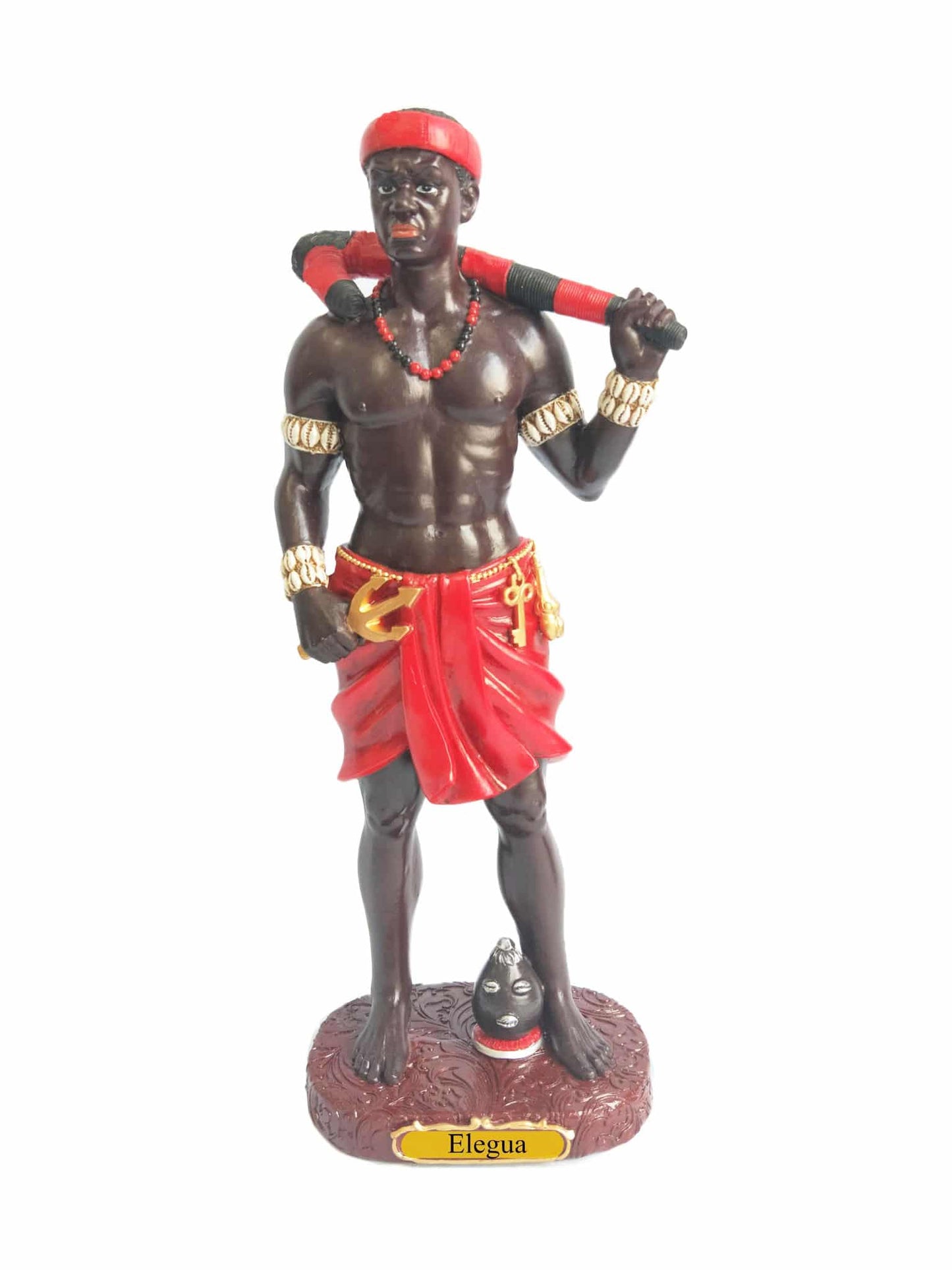 Estatua de Orisha Elegua de 12 pulgadas